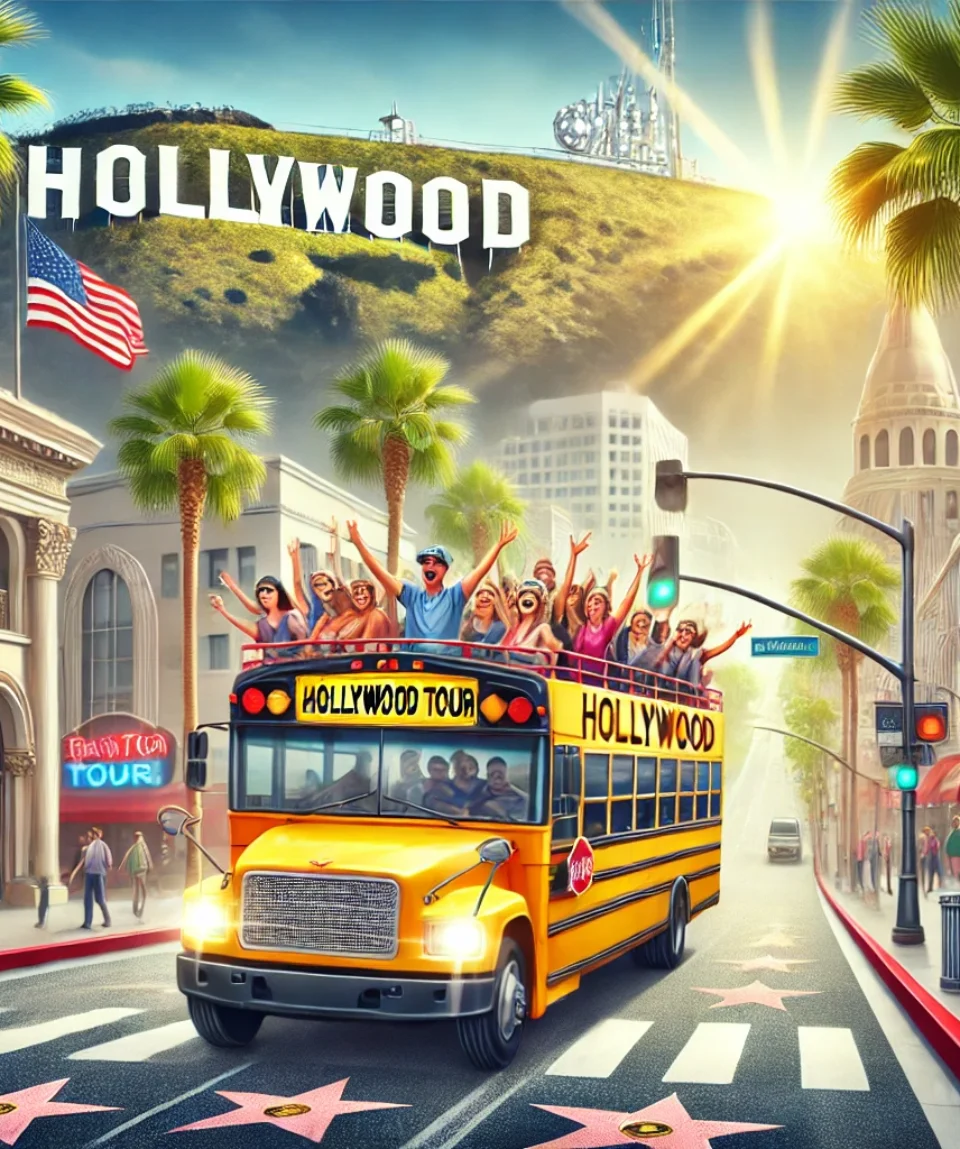 Hollywood bus tour