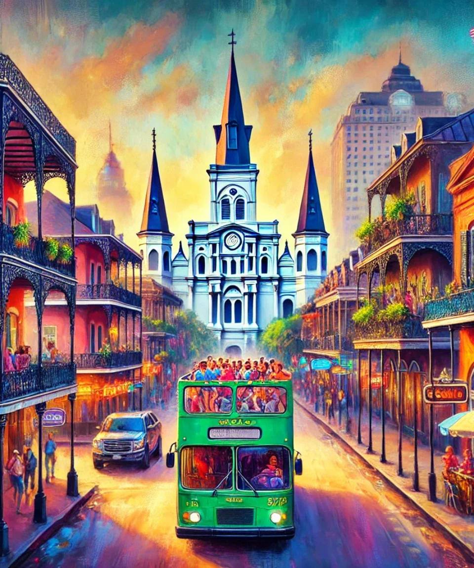 New Orleans bus tour